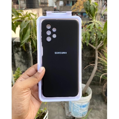 Picture of Samsung Galaxy A72 5G Luxury High-Protection Smooth Soft Silicone Back Cover Case