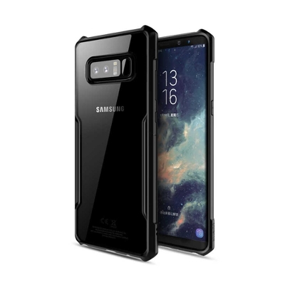 Picture of For Samsung Galaxy Note8 Bumper Hard Clear Mobile Phone Case For Samsung Note 8 Back Cover