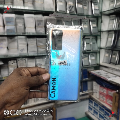 Picture of Replacement Backshell Panel  for tecno camon 17 pro  Battery Back Door Back panel
