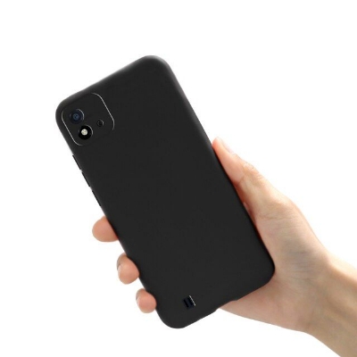 Picture of Realme C20/C20A/C11 Liquid Silicone Shockproof Cover: Soft Gel Rubber Protection - Durable and Very Reliable -