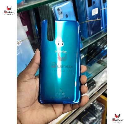 Picture of Original For Infinix S5 Pro Phone Battery Back Cover Backshell Glass Battery Rear Case Phone Battery Back Cover Backshell Glass Battery Rear Case - Phone Back Cover - মোবাইল ফোন - Phone