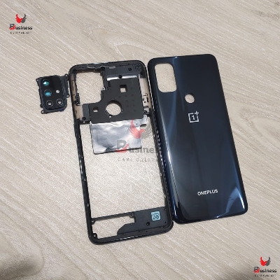 Picture of Replacement Backshell Panel + midel frame for OnePlus Nord N10 5G Battery Back Door Back panel