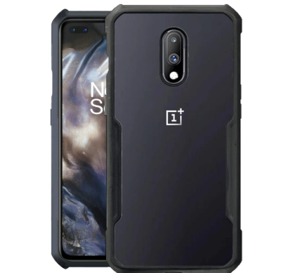 Picture of For OnePlus 7 Case Shockproof Transparent Cover Airbags Shell Soft Case For OnePlus 7 Bumper Cover - Phone - Camera
