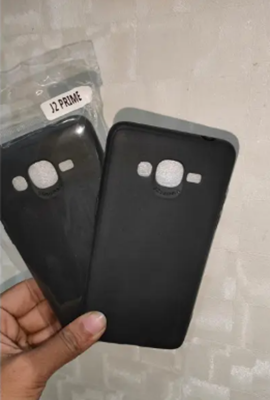 Picture of FOR SAMSUNG GALAXY J2 PRIME PREMIUM FROSTED BLACK SOFT SILICONE BACK COVER