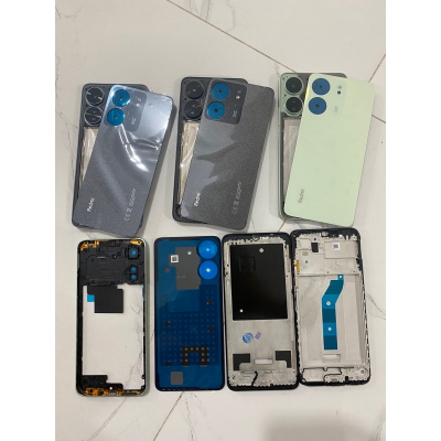 Picture of 100% Original Full Body For Xiaomi Redmi 13C Back Housing Back Battery Cover