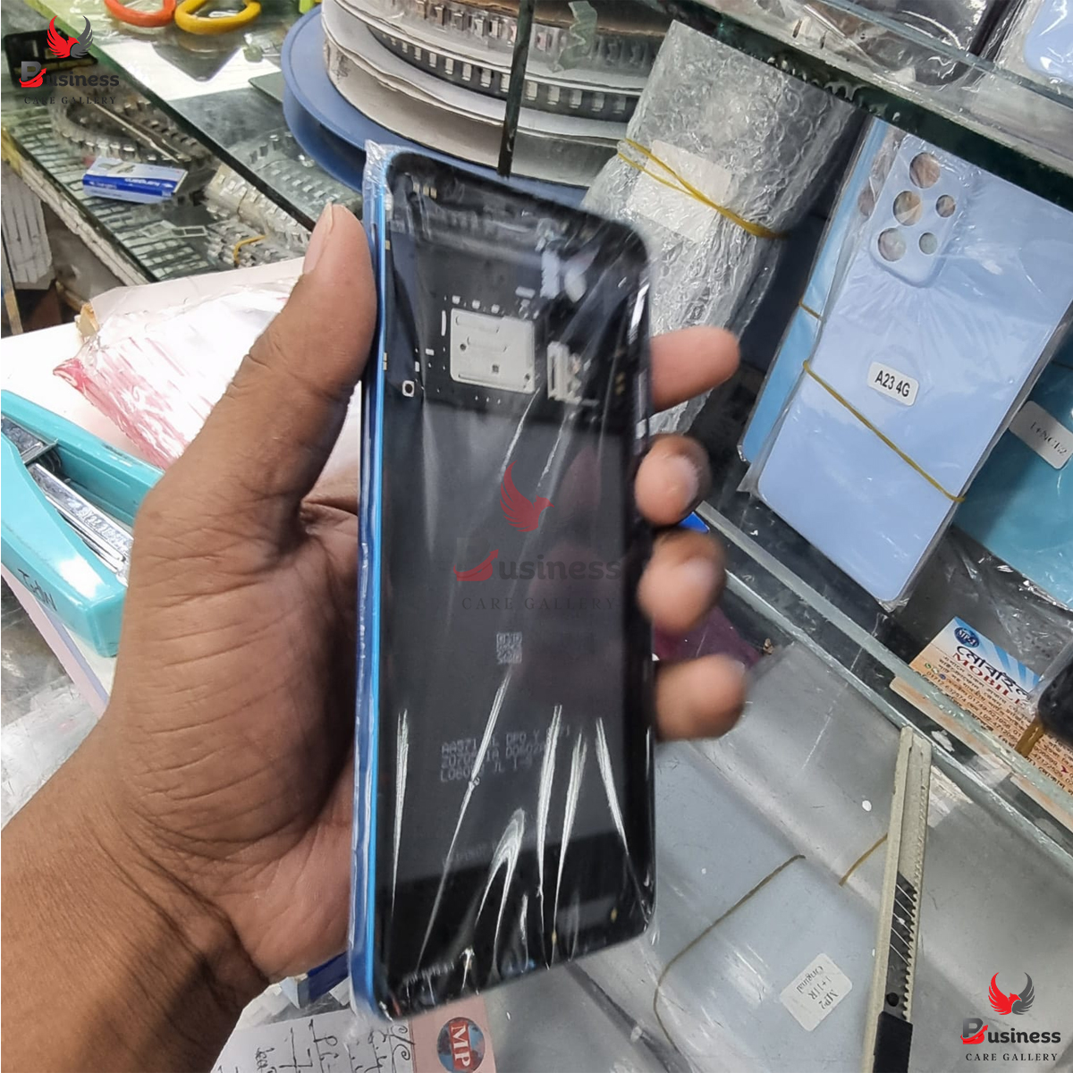 Picture of Replacement Backshell With Side Frame Panel for OnePlus Nord CE4 Lite Battery Back Door Housing Cover With Middle Part