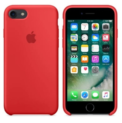 Picture of For apple iphone 8 Plus Case Luxury Shockproof Silky Smooth and Stylish Liquid Silicone Phone Cover