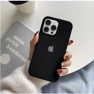Picture of For apple iPhone 15 Pro Max 2023 Luxury Liquid Silicone Protection Protect Back Cover Soft Case