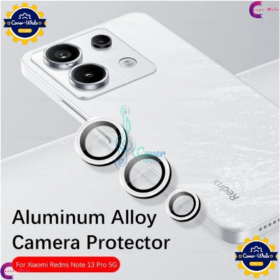 Picture of For Xiaomi Redmi Note 13 5G / Xiaomi Redmi Note 13 Pro 5G Camera Protector WSKEN Metal Ring Tempered Glass Camera Lens Protector