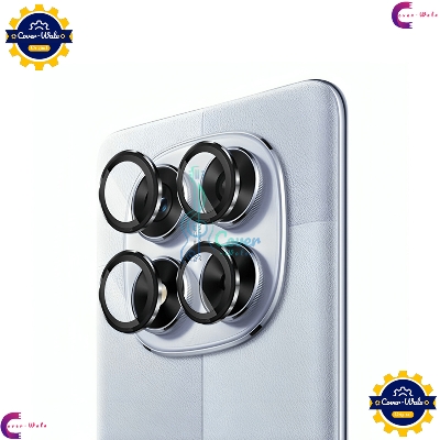 Picture of For Redmi Note 14 Pro Camera Protector WSKEN Metal Ring Tempered Glass Camera Lens Protector Power by AL-Huda Gadget Corner