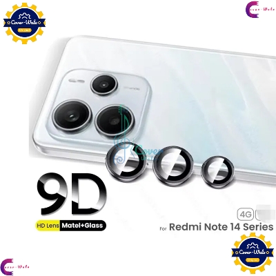 Picture of For Xiaomi Redmi Note 14 4G Camera Protector WSKEN Metal Ring Tempered Glass Camera Lens Protector Power by AL-Huda Gadget Corner