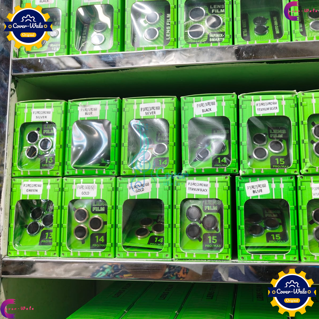 Picture of For Xiaomi Redmi Note 14 4G Camera Protector WSKEN Metal Ring Tempered Glass Camera Lens Protector Power by AL-Huda Gadget Corner