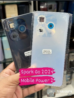 Picture of Replacement Backshell Panel for Tecno Spark Go 2024 / TECNO POP 8 Battery Back Door Housing - 100% Original Power by AL-Huda Gadget Corner