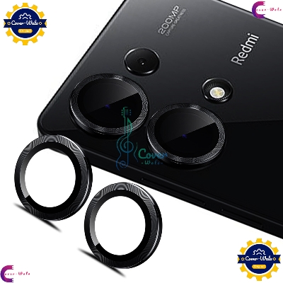 Picture of For Xiaomi Redmi Note 13 Pro 4G Camera Protector WSKEN Metal Ring Tempered Glass Camera Lens Protector power by AL-Huda Gadget Corner