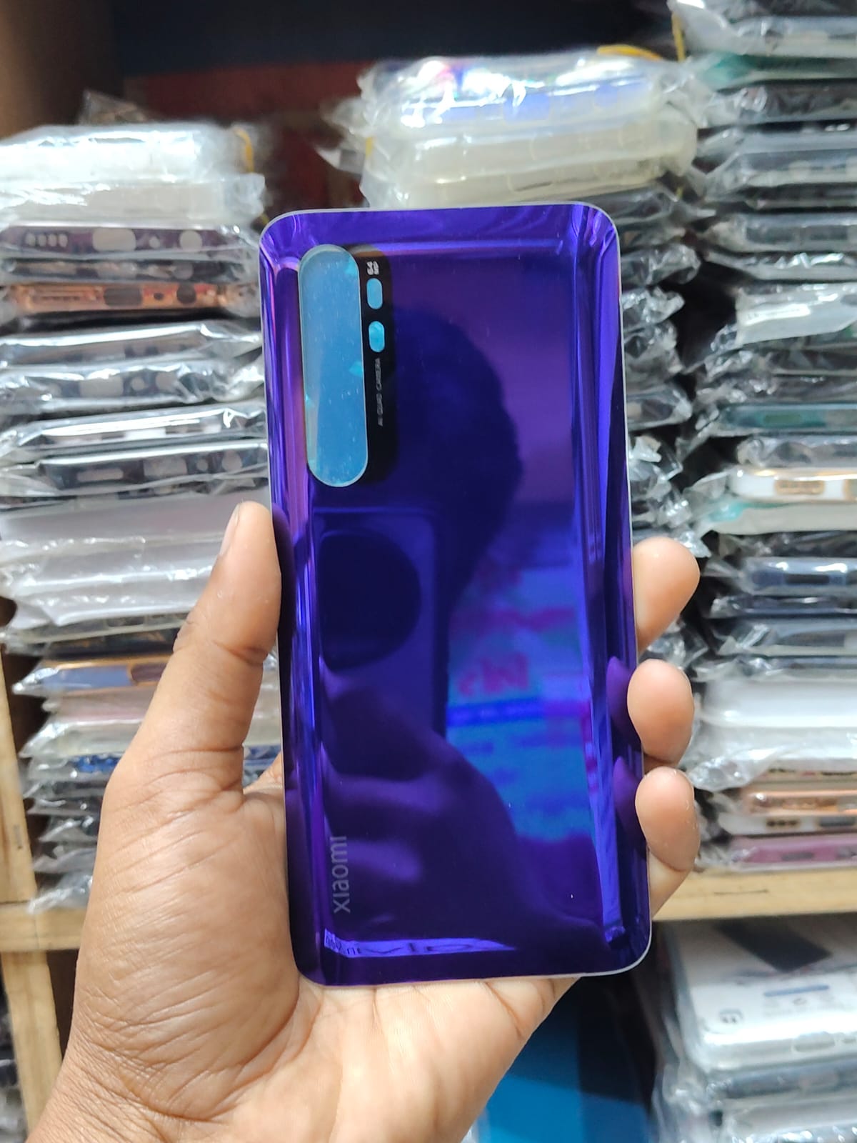 Picture of For Xiaomi Mi Note10 Note 10 Lite Back Battery Cover Housing Glass Cover Case For Xiaomi Mi Note 10 Lite Rear Door Back Cover