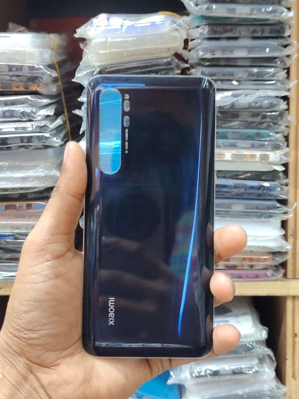 Picture of For Xiaomi Mi Note10 Note 10 Lite Back Battery Cover Housing Glass Cover Case For Xiaomi Mi Note 10 Lite Rear Door Back Cover