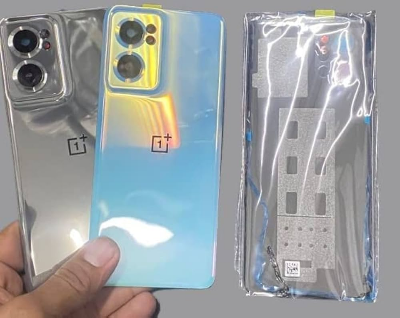 Picture of Replacement Back Panel / Back Shell for  OnePlus Nord CE2 / 1+Nord CE2 - (with All Logo) (with Camera Lens)