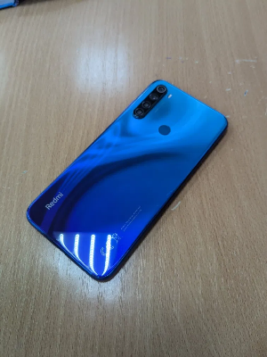 Picture of Replacement Complete Housing Full Body Compatible with Xiaomi Redmi Note 8 (Glass) Back Panel / Back Shell and LCD Middle Frame with Volume Buttons