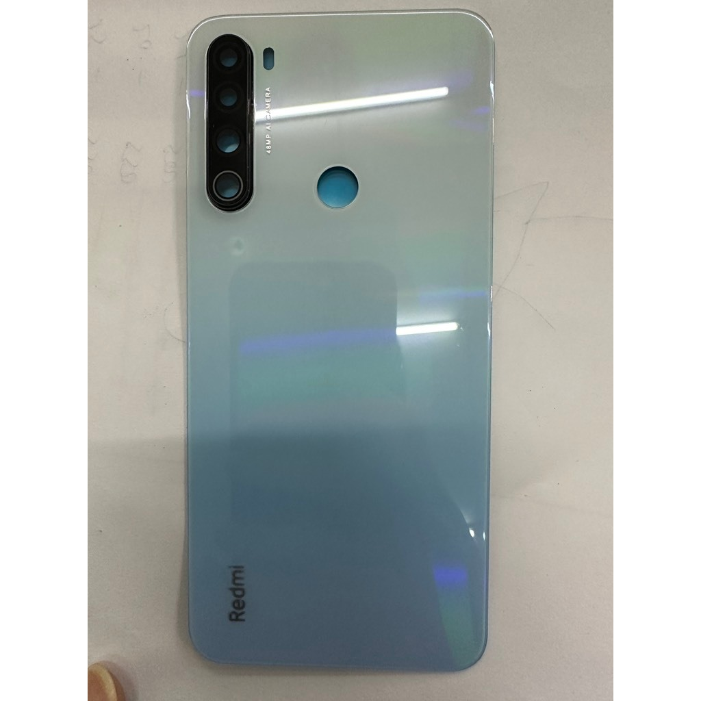 Picture of Replacement Complete Housing Full Body Compatible with Xiaomi Redmi Note 8 (Glass) Back Panel / Back Shell and LCD Middle Frame with Volume Buttons
