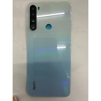 Picture of Replacement Complete Housing Full Body Compatible with Xiaomi Redmi Note 8 (Glass) Back Panel / Back Shell and LCD Middle Frame with Volume Buttons