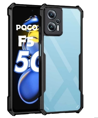 Picture of For Xiaomi  Poco F5 Xundd Bumper Case Reinforced Corner with Shock-Proof Transparent Back Cover Phone Case