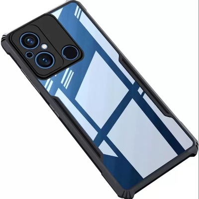 Picture of for POCO C55, Redmi 12C Black Back Cover