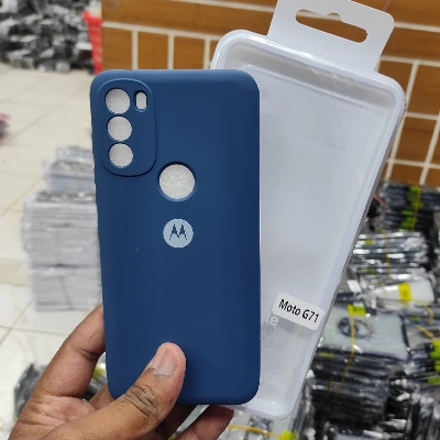 Picture of Premium Liquid Silicone Phone cover for  Motorola Moto G71 5G Back Cover