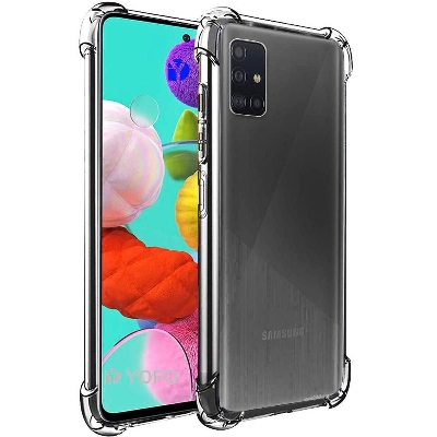 Picture of for samsung galaxy a71 transparent back cover