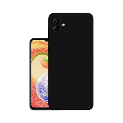 Picture of Samsung Galaxy A04/M13 5G Premium Silicone Matte Soft Phone Case - Black - Phone Back Cove
