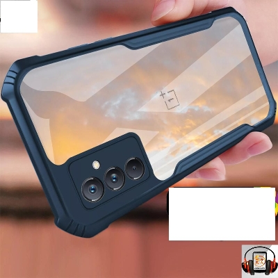 Picture of ForFor OnePlus Nord N100 Shockproof TPU Bumper Clear Acrylic Mobile Phone Case For 1+ Nord N100 Back Cover - Phone Shockproof TPU Bumper Clear Acrylic Mobile Phone Case For 1+ Nord N100 Back Cover - Phone