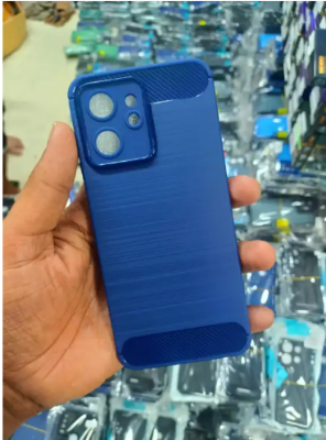 Picture of For Symphony ATOM 4 Back Cover Soft Handy Premium With Camera Proteciton Carbon Fiber Back Case Luxury Primo For Symphony ATOM 4