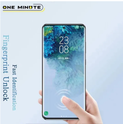 Picture of For Samsung Galaxy A82 One Minute UV Glass Light Adhesive Full Glue Curved Glass Screen Protector Transparent