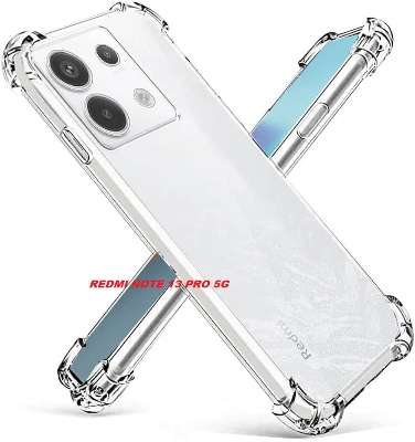 Picture of FOR REDMI NOTE 13 PRO 5G SOFT CLEAR TRANSPARENT BACK  COVER