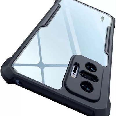 Picture of for Mi Redmi Note 10 Pro, Redmi Note 10 Pro Max (Black, Cover)