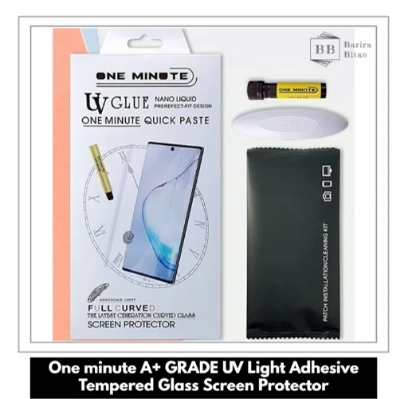 Picture of For Huawei P40 Pro Transparent UV Light Adhesive Tempered Glass Screen Protector