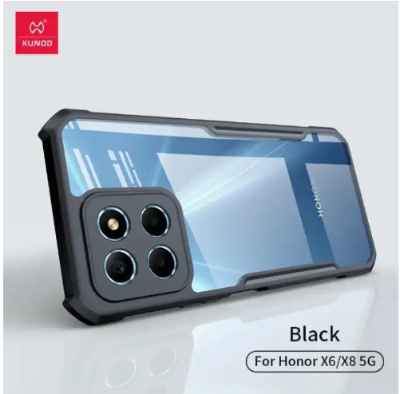 Picture of For Honor X8 5g/Honor X6 Shockproof TPU Bumper Clear Acrylic Case Back Cover