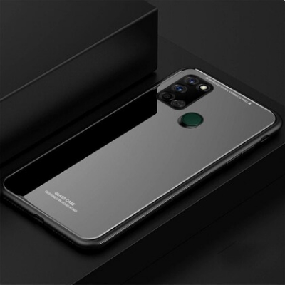 Picture of For Realme C17 / 7i Case Phone Back Hard Glass Cover - Camera