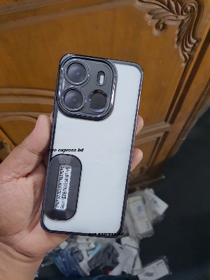 Picture of For Tecno Go 2023 Logo View with Camera Lens Protector Soft Slim CD Back Cover For Tecno Spark GO 2023 Phone Case/Cover