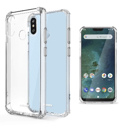 Picture of For Redmi 6 Pro / Mi A2 Lite Airbag Case Soft Silicone Transparent Full Protection Phone Cover