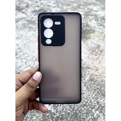 Picture of For Vivo V25 Pro Matte Shockproof Back Cover  Camera Protection Bumper Phone