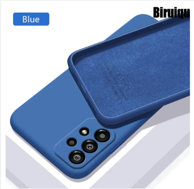 Picture of For Samsung Galaxy A13 (4G) / A32 5G / M32 5G - Luxury Soft Flexible Premium Shockproof Camera Bumper Protective Stylish Silicon Back Cover