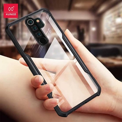 Picture of For REDMI 9/ POCO M2 Reinforced Shockproof Cushion Back Clear Hybrid Transparent Hard Cover