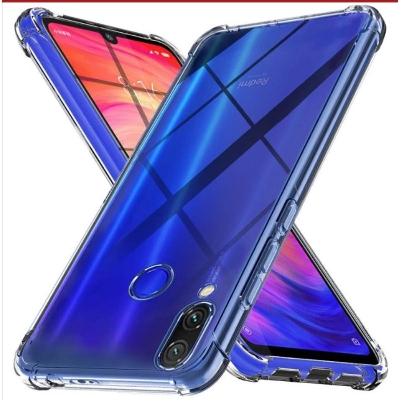 Picture of For Redmi 7 / Redmi Y3 Airbag Case Soft Silicone Transparent Full Protection Phone Cover