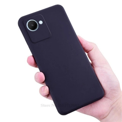 Picture of For Realme C30 / C30s / Narzo 50i Prime Case Soft Sandstone Slim Matte Cover Liquid Silicone Case For Realme C30 Back Cover Case