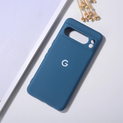 Picture of For Google Pixel 8 pro  Silicone Covers Round Edge Shockproof Camera Bumper Protective Durable Luxury Phone Back Cases Cover