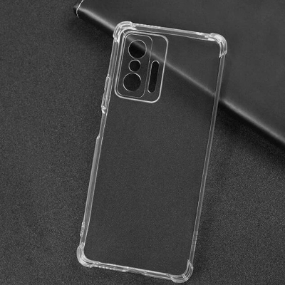 Picture of For Xiaomi Mi 11T / 11T Pro Premium Silicone Case Crystal Clear Soft TPU Ultra-Thin Transparent Flexible Protective Back Case Phone Cover