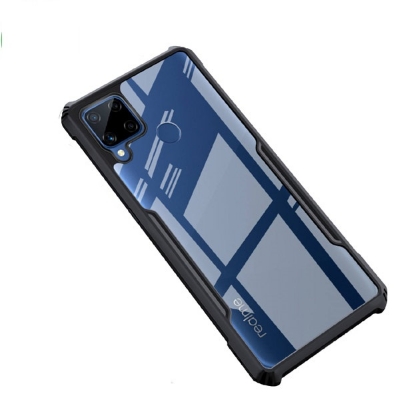 Picture of Realme C15 Transparent CXunddo Shockproof Case Back Cover Phone Case - Durable and Very Reliable - CameraPhone Back