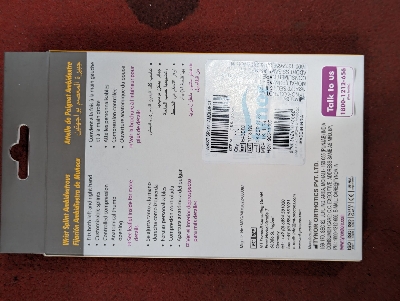 Picture of Tynor Wrist Splint Ambidextrous