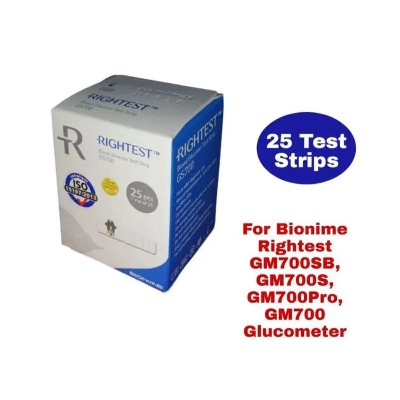 Picture of Bionime GM700 / GM700S / GM700SB -Blood Glucose Strip(25Pcs)