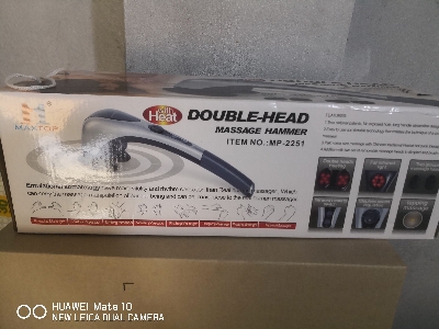 Picture of Double heads heating massager for full body relaxation
